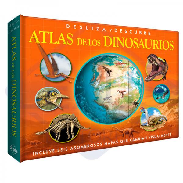 ATLAS DE LOS DINOSAURIOS DESLIZA Y DESCU