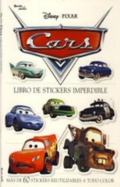 CARS: LIBRO DE STICKERS IMPERDIBLE