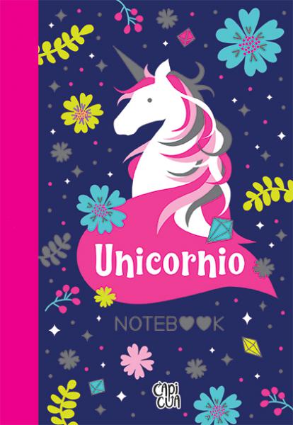 UNICORNIO - NOTEBOOK - CUADERNO/ANOTADOR