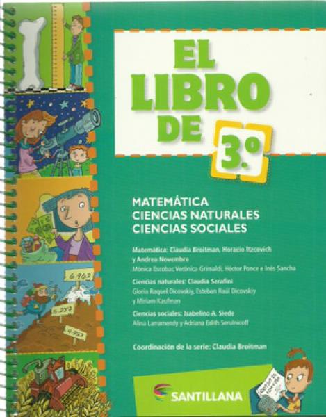 LIBRO DE 3RO.-MATEMATICA/NATURALES/SOCIA