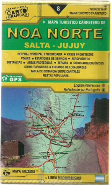 MAPA DE NOA NORTE (M.TURIST.CARRETERO)