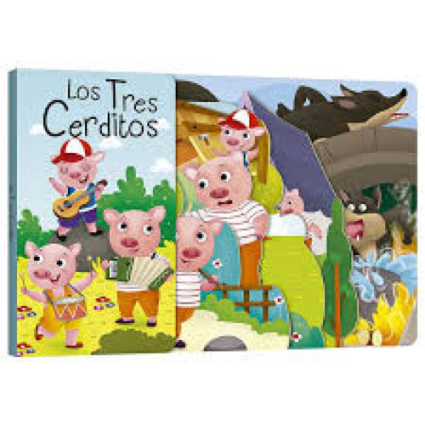 LOS TRES CERDITOS( LIBRO TROQUELADO )
