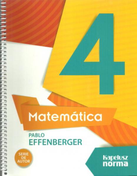 MATEMATICA 4 (SERIE DE AUTOR) 2016
