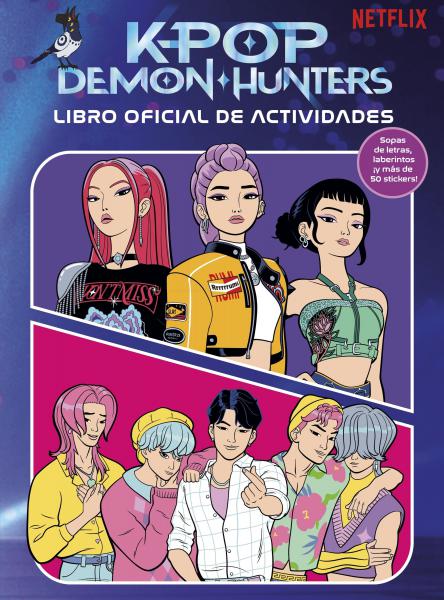 K POP DEMON HUNTERS LIBRO DE ACTIVIDADES