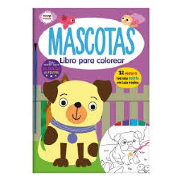 MASCOTAS LIBRO PARA COLOREAR