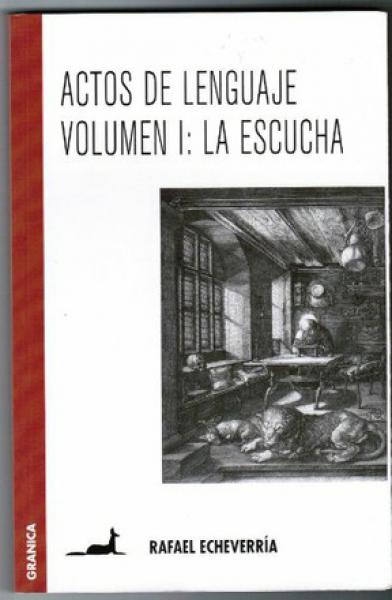 ACTOS DE LENGUAJE VOL. 1 LA ESCUELA