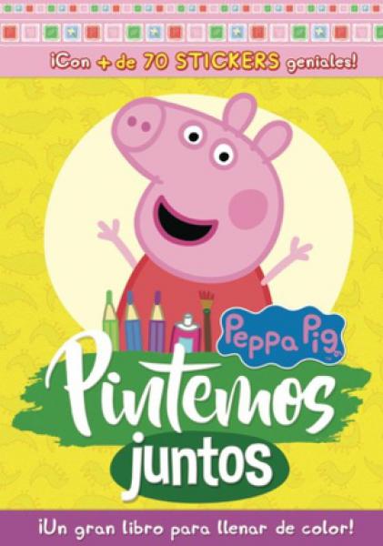 COLOURING BLOCK 1 PEPPA PIG