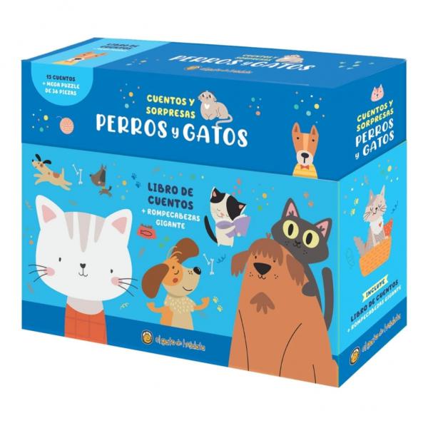 PERROS Y GATOS CUENTOS Y SORPRESAS